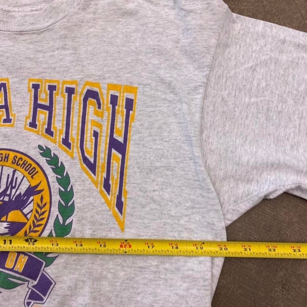Vintage 90s Mesa High School Jackrabbits Physical Education Arizona Shirt Size L - Picture 6 of 7